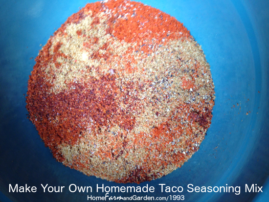 Homemade Taco Seasoning Mix